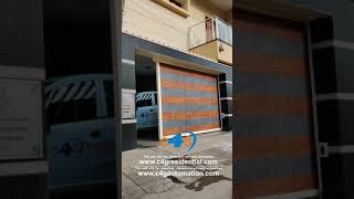 Automatic Modern Garage Gate  HPL Fundermax Design Garage Gate Automation  House Gate Designs [upl. by Bat640]