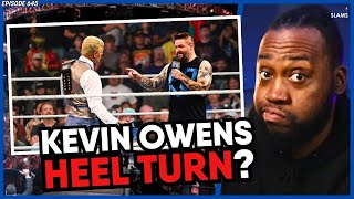 Kevin Owens Heel Turn Looming WWE SmackDown CodyRhodes [upl. by Akilat689]