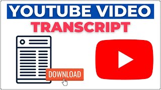 How to Get Transcript from YouTube Video 2024 [upl. by Bria414]