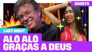 Boninho CHAMA INÊS BRASIL para dar UM PASSEIO  Lady Night  Humor Multishow  Shorts [upl. by Ayanet]