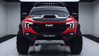 2025 Fiat Fullback Pickup Unveiled  The cheapest pickup 4X4 [upl. by Einwahr]