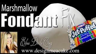 Marshmallow Fondant Fix [upl. by Osrick345]