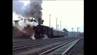 Reichsbahn Dampflok 52 8134 Ausfahrt Beetzendorf [upl. by Nart]