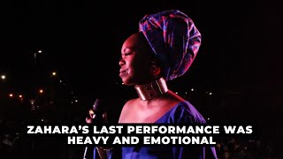 WATCH Zahara’s last performance was so different [upl. by Farrow]