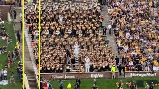 Marching Mizzou Missouri waltz 1022021 [upl. by Ardnassela72]