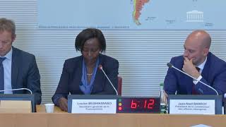 17092024 Commission des affaires étrangères  Mme Louise Mushikiwabo secrétaire générale de la [upl. by Blaire974]