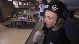 Skateboarders stunten op halfpipe in Den Bosch [upl. by Eicul]