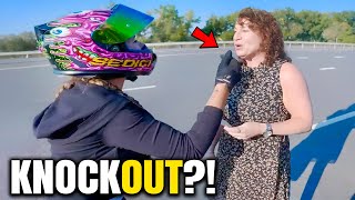 CRAZY KARENS vs BIKERS  EPIC amp CRAZY MOTORCYCLE MOMENTS 2024 66 [upl. by Venetis]