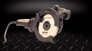 DualSaw Destroyer CS650 dual blade circular saw [upl. by Itsirc]