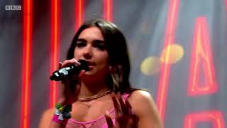 Dua Lipa  Hotter Than Hell  Glastonbury  Remaster 2018 [upl. by Muffin]