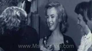 Marilyn Monroe interviewed about Arthur Miller [upl. by Oileduab122]