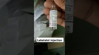 Best injection for high BP in emergency  Labetalol injection [upl. by Gainer]