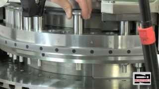 Howto Setup a Tablet Press with Shaped Tooling [upl. by Auqinehs]