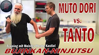 Tanto Muto Dori  unarmed against a knife BujinkanNinjutsu Kenjutsu with Moshe Kastiel [upl. by Lamprey693]