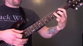 Slaves  Sockets Guitar Lesson [upl. by Essilec942]