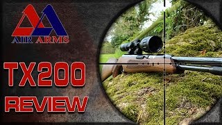 Air Arms TX200  Air Gun Shooting amp Gun Review [upl. by Introc750]