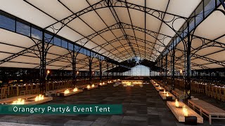 Orangery Tent Elegant Outdoor Party Tent Corporate Event Tent Luxury Wedding Tent  Liri Tent [upl. by Dodge733]