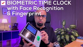 Biometric Time Clocks Secure Fast and Efficient Employee Tracking ⏱️🔐 [upl. by Ellicott]