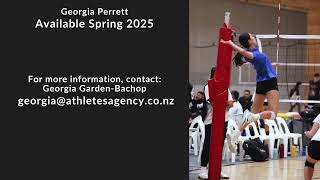 Georgia Perrett Spring 2025 US College Volleyball Prospect [upl. by Nayve]