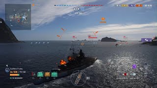 World of Warships Legends How you properly brawl in Bismarck [upl. by Nanny43]