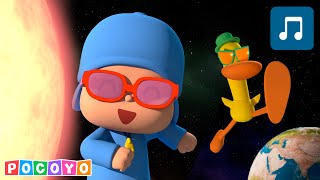 🪐 DANCE TIME 🪐 Patos Wild SPACE JAM 🌎 Lets DANCE Around The SUN 🚀  Pocoyo English  Kids Songs [upl. by Elakram62]