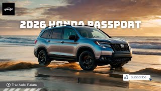 Exclusive First Look Unveiling the 2025 Honda Passport  Must See [upl. by Supmart981]