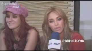 2007 RBD en Msn en una Entrevista sobre CD Celestial Fan Edition [upl. by Ahker]