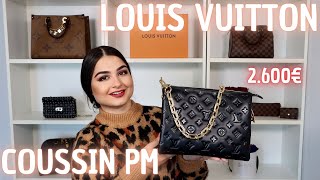 Louis Vuitton Coussin PM black I LV BAG 2021 I Review I Mary´s Closet [upl. by Nazay685]