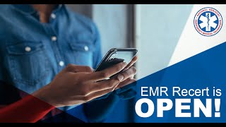 EMR Recertification Is Open [upl. by Hong]