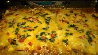 How To Make REAL Mexican Enchiladas Homemade Chicken Enchilada Recipe [upl. by Kelcey278]