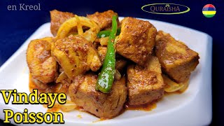 Recette Vindaye Poisson Facile en Kreol 🇲🇺 [upl. by Argyle]