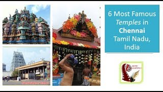 6 Most Famous Temples in Chennai Tamil Nadu tourism India Travel  🙏 [upl. by Janna]