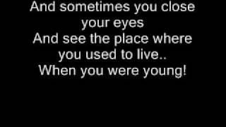 The Killers  When You Were Young Lyrics [upl. by Siegel445]