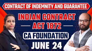 Contracts of Indemnity and Guarantee Part1 Indian Contract Act 1872 [upl. by Barbur]