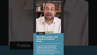 Pablo Marçal publica vídeo resposta de Guilherme Boulos política [upl. by Aliac]