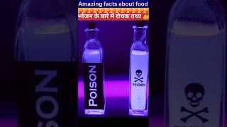 Top 10 Amazing facts about food 🥑  Food fact in Hindi facts shorts [upl. by Otha]