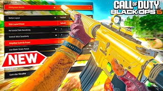 BEST SENSSETTINGS for BLACK OPS 6  Tips to unlock Gold camo fast [upl. by Llehcsreh]