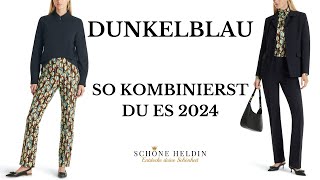 So kombinierst Du dunkelblau in 2024 [upl. by Damara959]