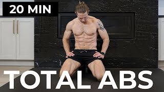 20 Min Abs Workout Lower Abs Upper Abs  Obliques TOTAL COREAB Routine [upl. by Hilarius398]