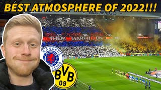 🇬🇧🔥 MOST FAMOUS NIGHT IN IBROX HISTORY Rangers v Dortmund UEFA Europa League [upl. by Anrehs]