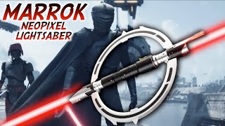 NEW Inquisitor Marroks DoubleBladed Neopixel Lightsaber Artsabers [upl. by Michaeline412]