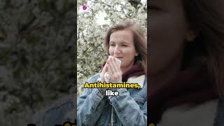 Antihistamines in 60 seconds medication allergies allergyrelief [upl. by Regan]