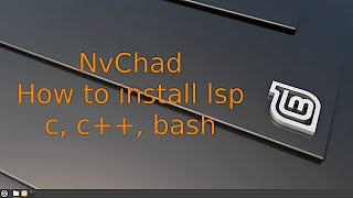 NvChad lsp server In Linux Mint c c bash linuxmint nvchad neovim [upl. by Range]