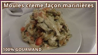 Moules à la crème façon marinière [upl. by Milla]