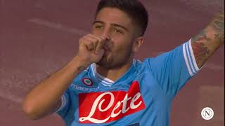 INSIGNE  Il primo gol in Serie A di Lorenzo Insigne [upl. by Clemen]