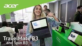 TravelMate B3 and Spin B3  laptops for education market [upl. by Etteluap]