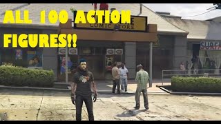 GTA Online  Action Figure Location 25 of 100  Hardcore Comic Store [upl. by Cirde]