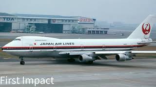 Japan Airlines Flight 123 Impact Sounds [upl. by Kylander]