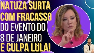 Apresentadora da Globo News surta com fracasso do ato de 8 de janeiro e culpa Lula [upl. by Ahtis]