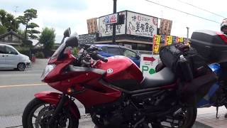 素敵な美人ライダー 女性ライダー 2016 ヤマハ・XJ6ディバージョンF Yamaha Diversion600F XJ6 Diversion F XJ600F 埼玉県大宮 [upl. by Han]